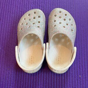 Toddler Sparkle Crocs